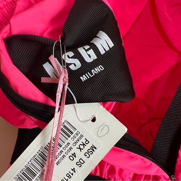 MGSM Neon Pink Off Shoulder Heart Dress, Small - Picture 10 of 12